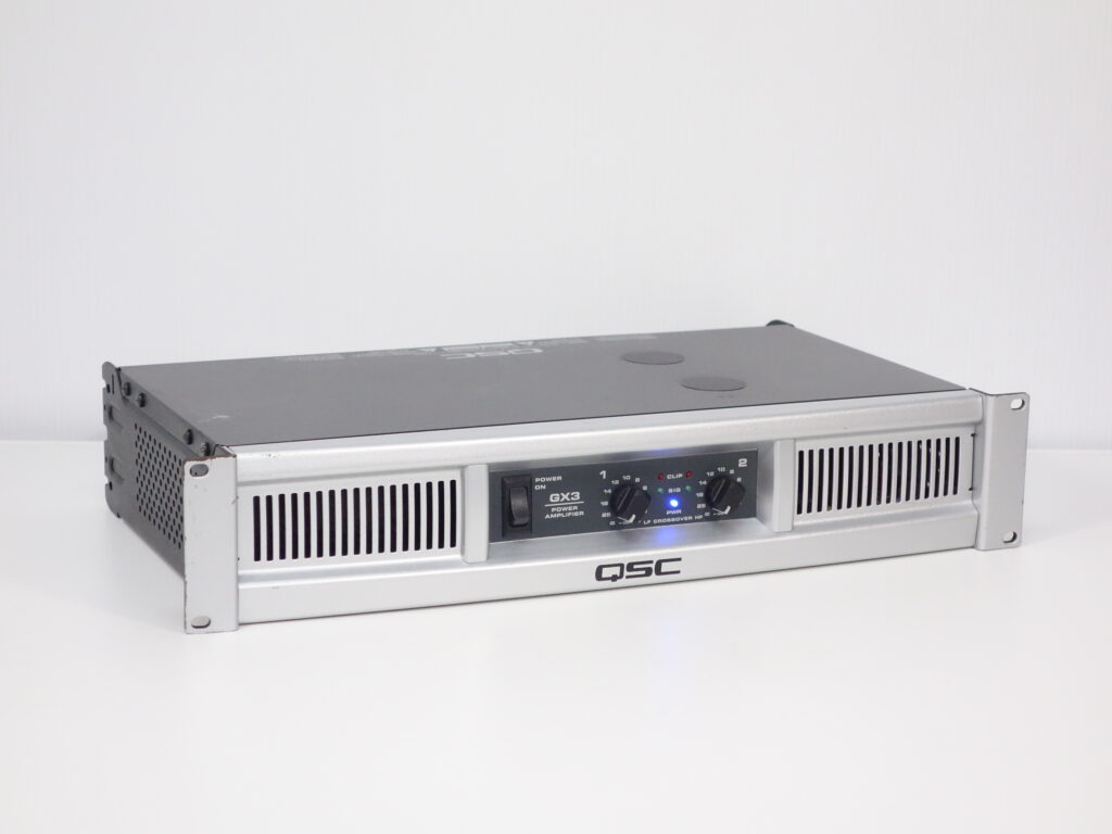 QSC (キューエスシー) GX3 ステレオ・パワーアンプ